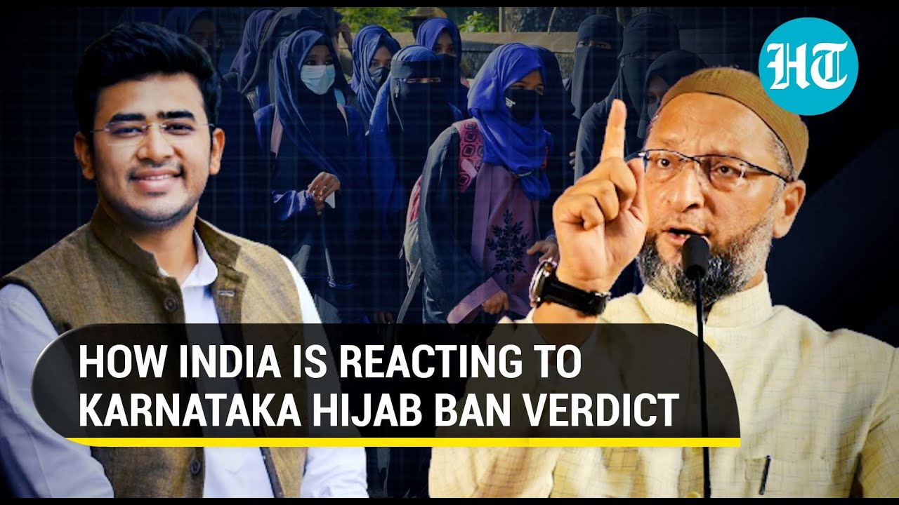 Muslim girls approach SC over Hijab ban; BJP hails verdict but Owaisi, Mehbooba, Omar unhappy