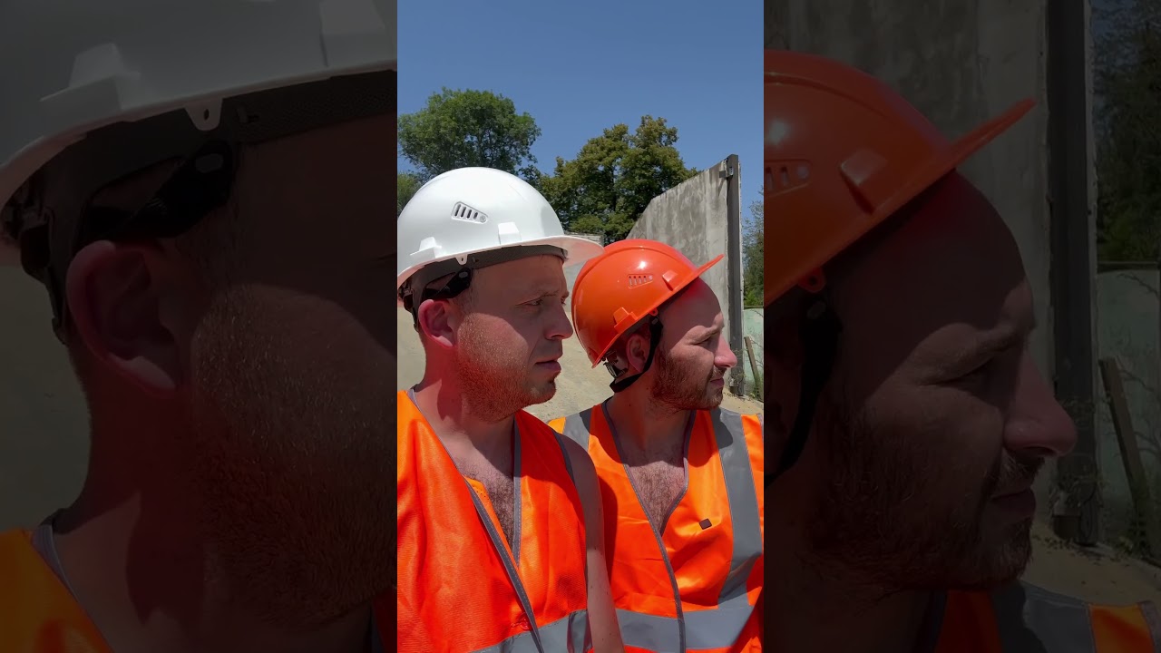 🦺An ordinary day at an ordinary construction site🧱🏗️🦺Обычный день на обычной стройке🧱🏗️