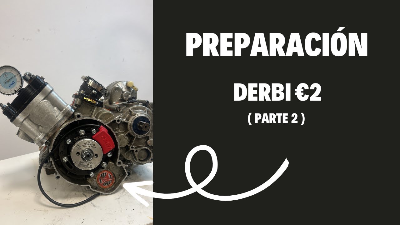 Preparacion motor derbi euro 2 HK 80cc ( Parte 2 )