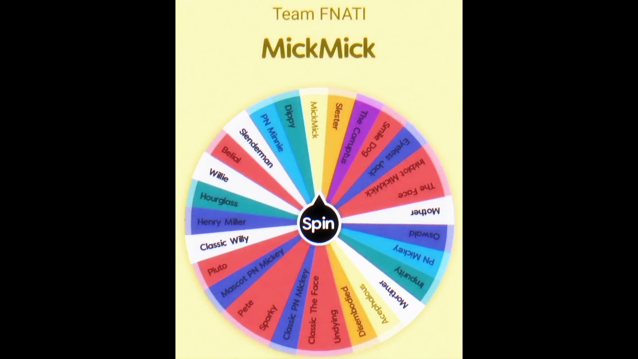 FNAW vs FNATI (Spin The Wheel) (2vs2) Part 3 #fivenightsatwarios #vs #fivenightsattreasureisland