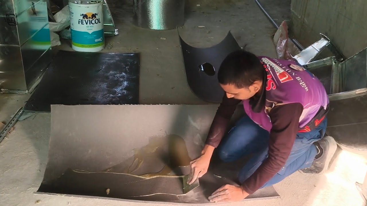 AC Ducting Mein Foam Kaise Lagayein? (Step-by-Step) | Day 51 Vlog #trending2026 #viralvideo#minivlog