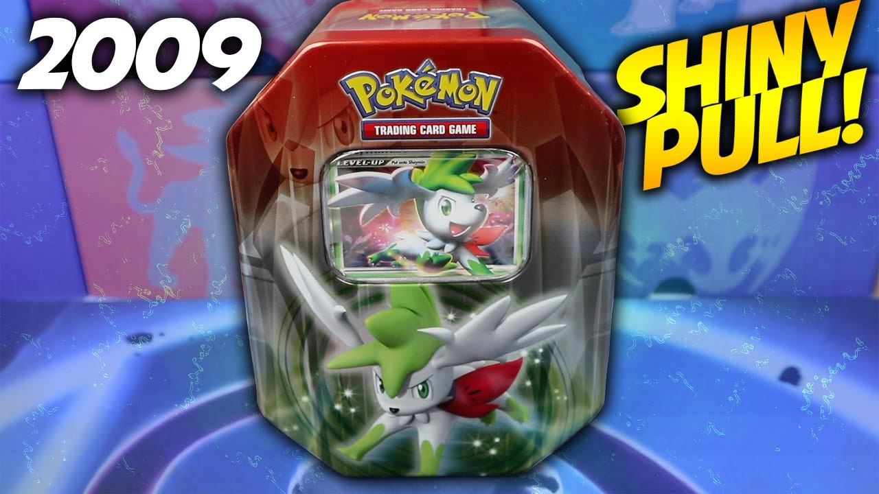 Shaymin Lv.X Platinum & Diamond and Pearl Tin 2009 Pokemon Throwback