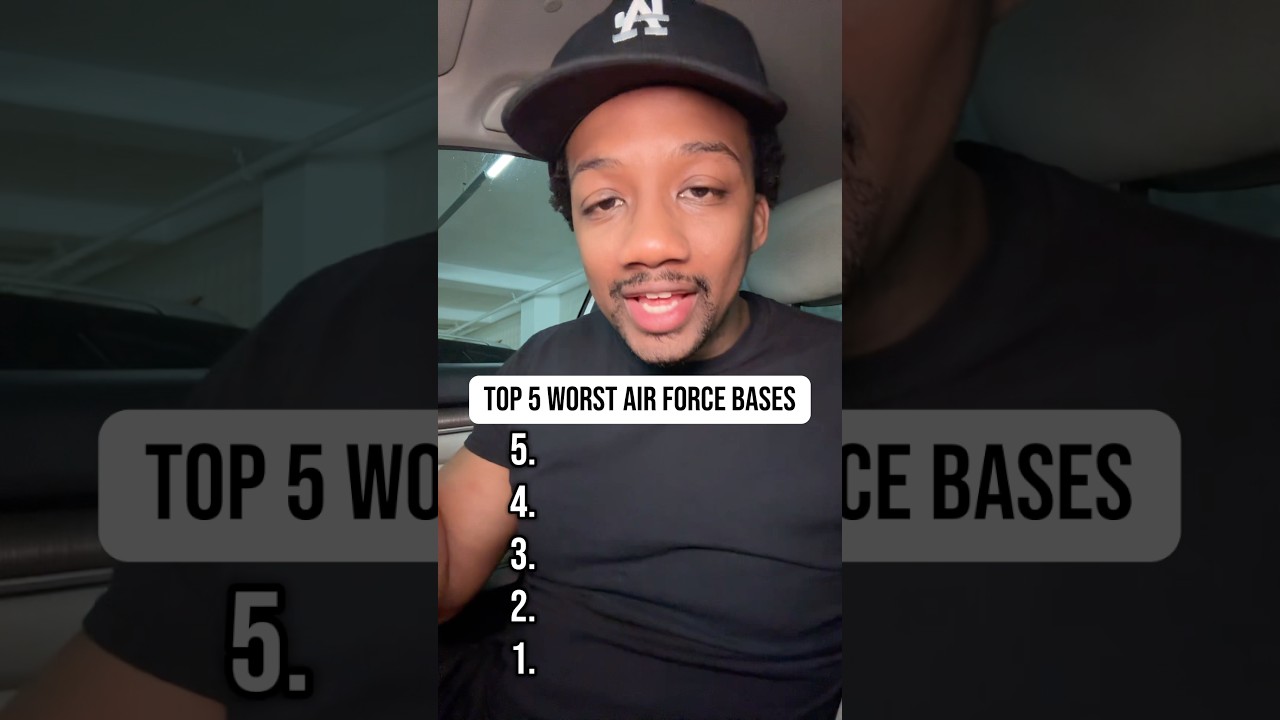 Top 5 Worst Air Force Bases #military #top5 #fyp #airforce #afb #pcs #minot #cannon #laughlin