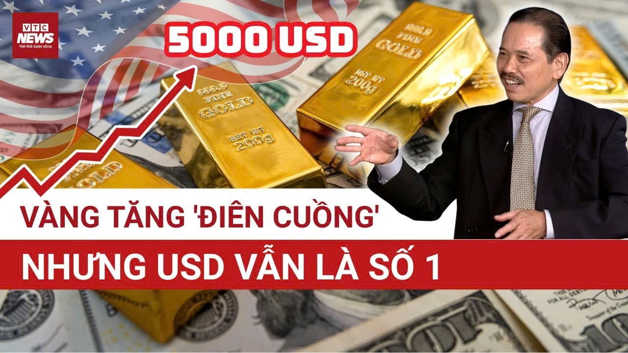 TS Bùi Ngọc Sơn phân tích: Yếu tố nào khiến VÀNG có thể 