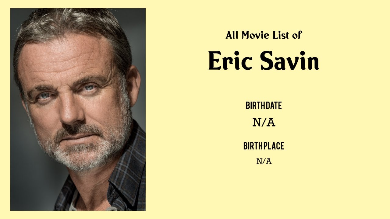 Eric Savin Movies list Eric Savin| Filmography of Eric Savin