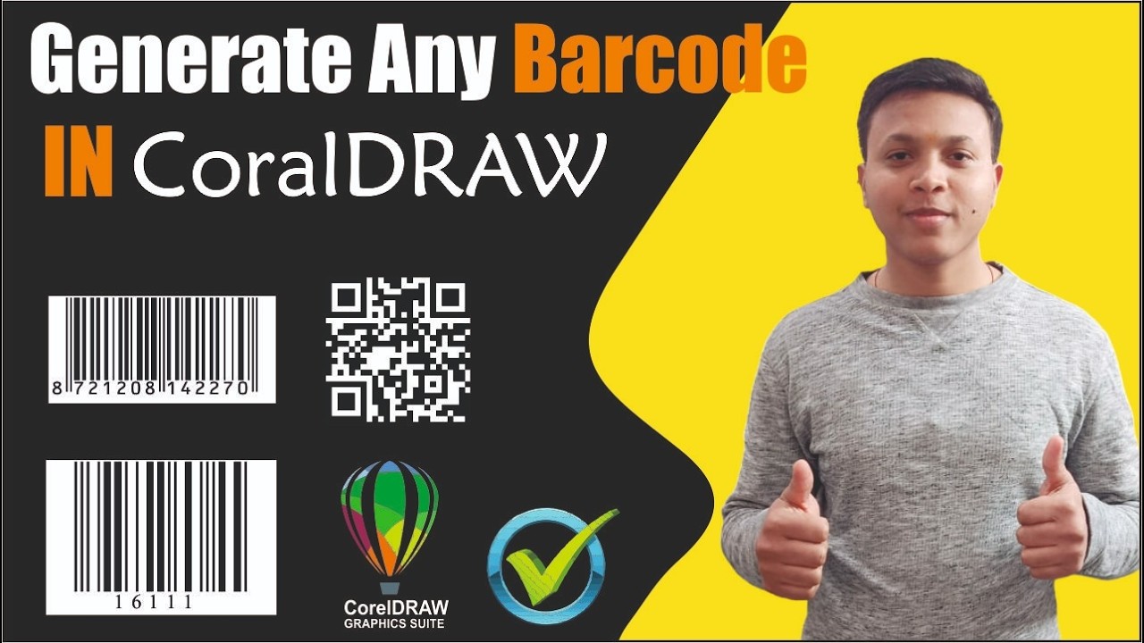 Ab Barcode ke liye kisi website ki zaroorat nahi! 🚫 CorelDRAW Shortcut!