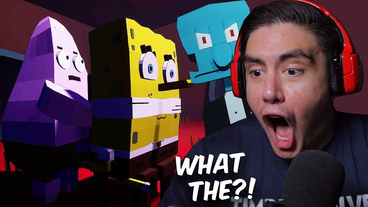 THE SPONGEBOB HORROR GAME TRUE FANS DESERVE | Around The Clock At Bikini Bottom