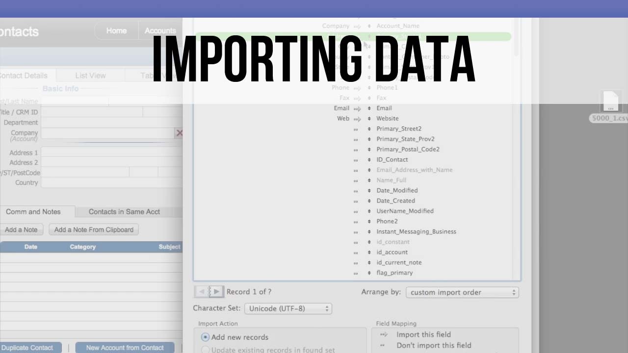 How to Import Data into FileMaker Pro | FileMaker 14 Video Training