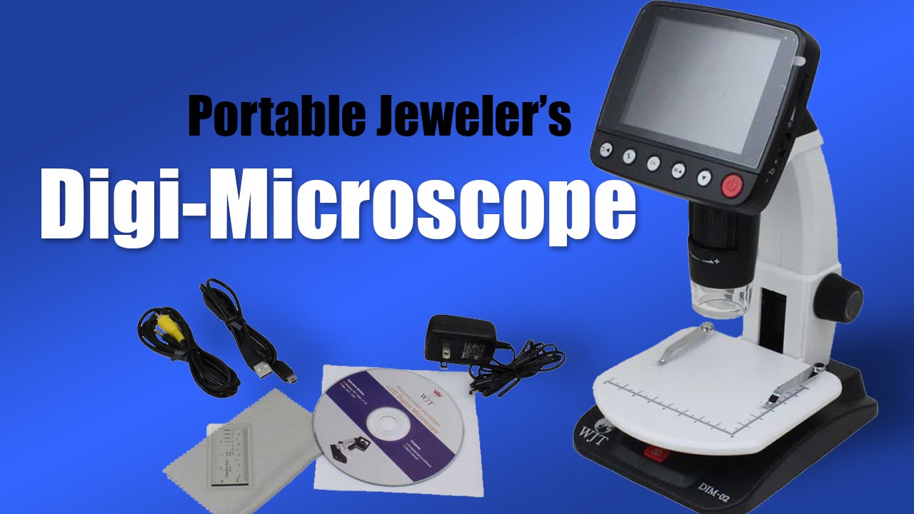 Portable Jewelers LCD Digi-Microscope