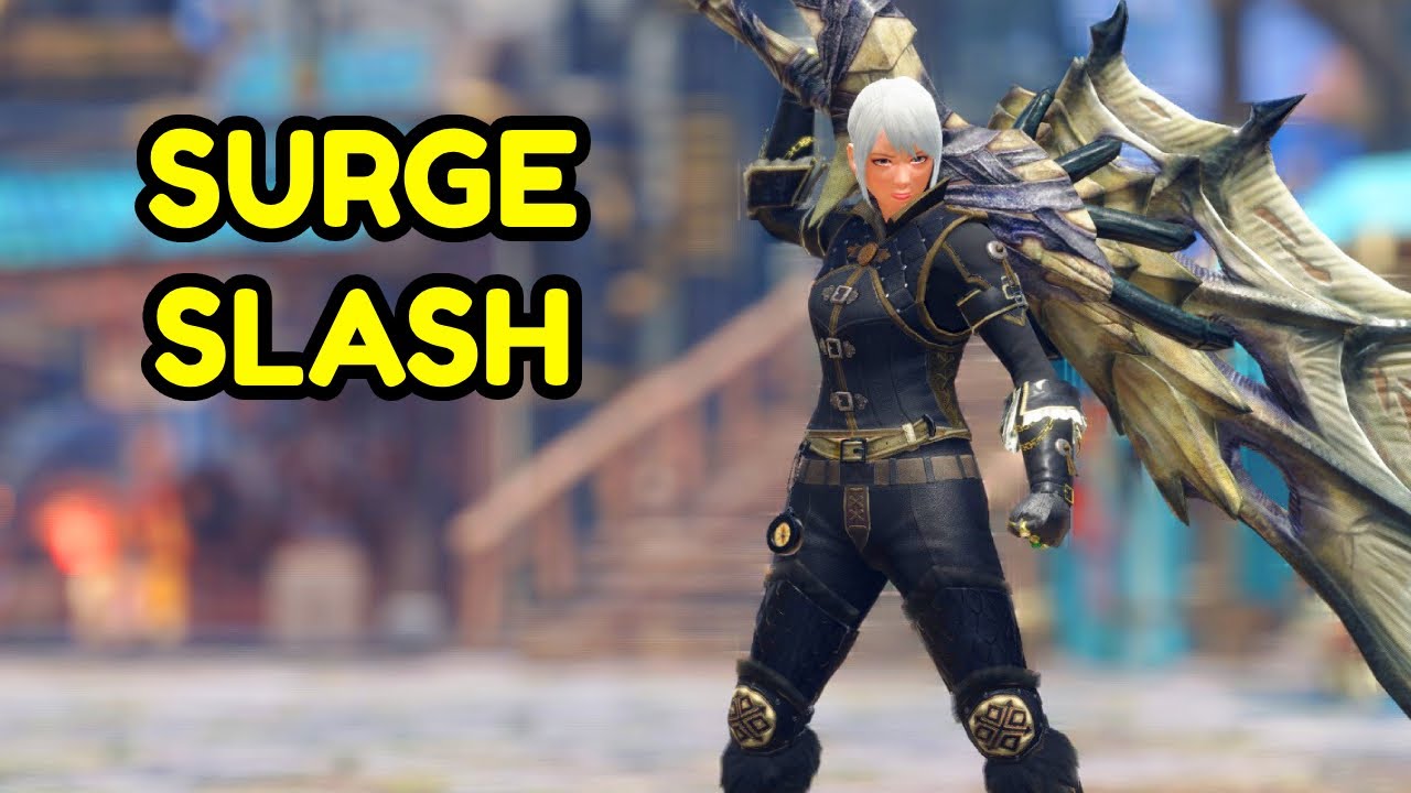 Surge Slash Is Fun In Monster Hunter Sunbreak
