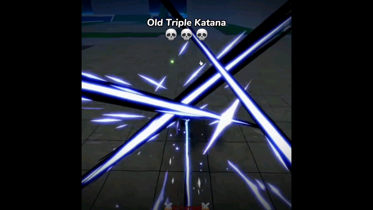 Old Triple Katana VS New Triple Katana &bull; BloxFruits #bloxfruits #games #roblox