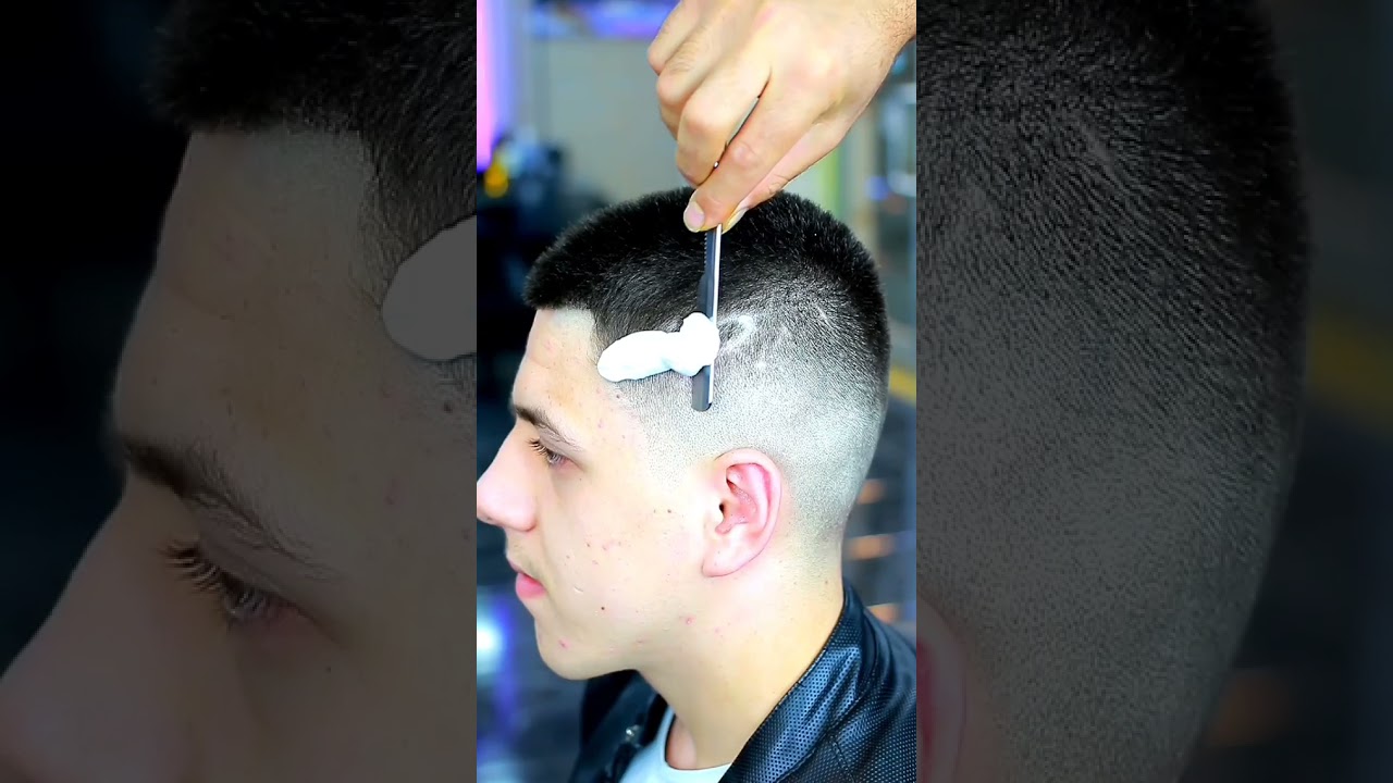 Buzz Cut Design boys Hairstyle