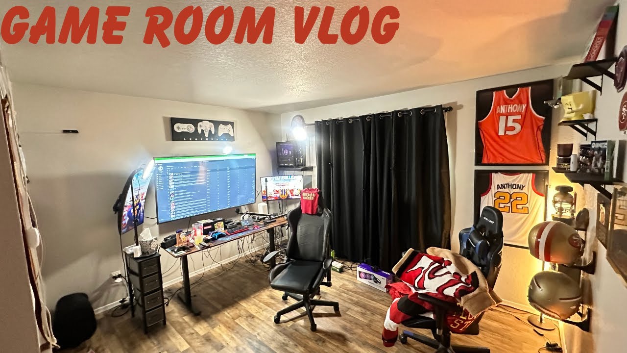 MY 2026 GAME ROOM TOUR NTC LOL....