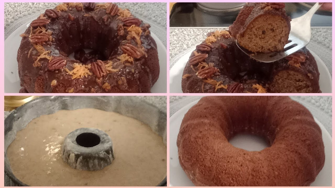 كيكة الجزر 🥕والجوز بالقرفة مع صوص الكراميل مذاق 👌تعليكة خطيرة Carrot Cake