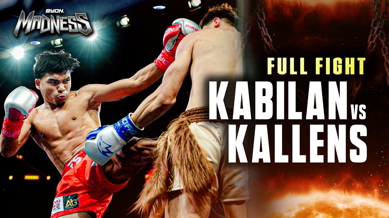 KABILAN 'THE HUNTER' JELEVAN VS KALLENS  (BYON MADNESS 3) FULL FIGHT!