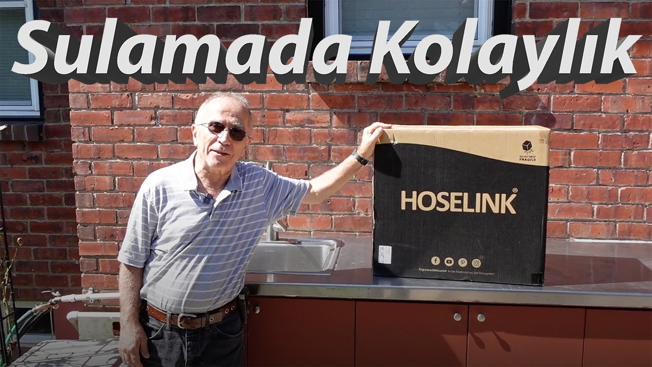 Hoselink Otomatik Sarma Makaralı Sulama Hortumu (Installing our new Hoselink auto reeling hose)