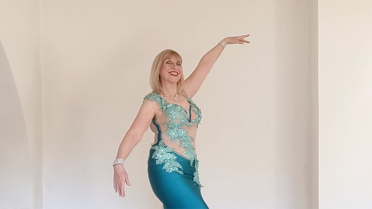 Charlotte Desorgher, Leylet Hob. Belly dancing at 63 years old with two total knee replacements.