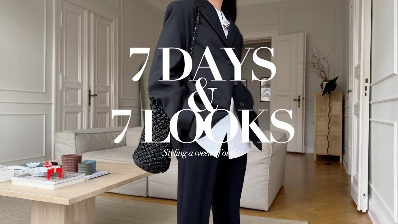 7 Days 7 Looks | Spring Outfit Ideas | 