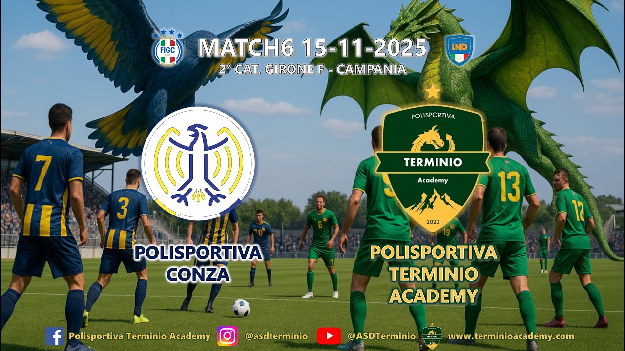 🔴 LIVE | Polisportiva Conza vs ASD Terminio | Giornata 6 - Seconda Categoria 25/26