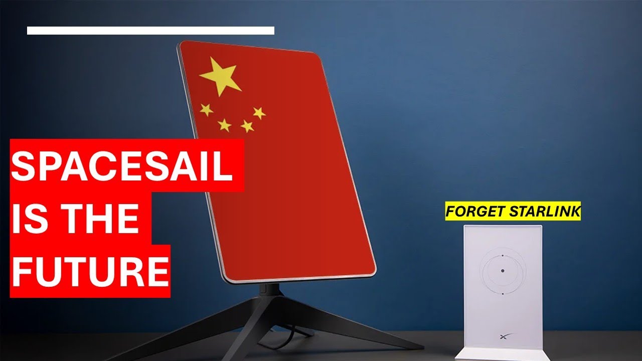Forget Starlink. The Chinese Spacesail is the Future!