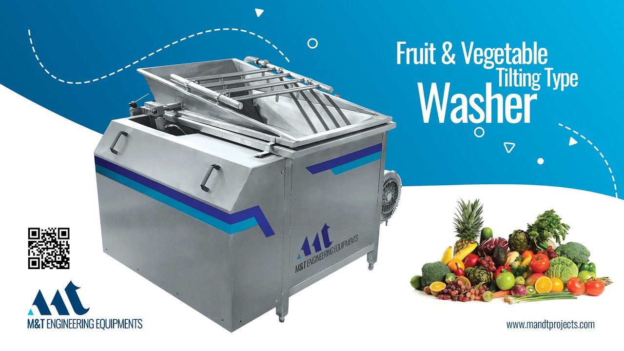 Fruit and Vegetable Washer (Tilting Basket Model), Ozone Bubble Washer, Mini Vegetable Washer.