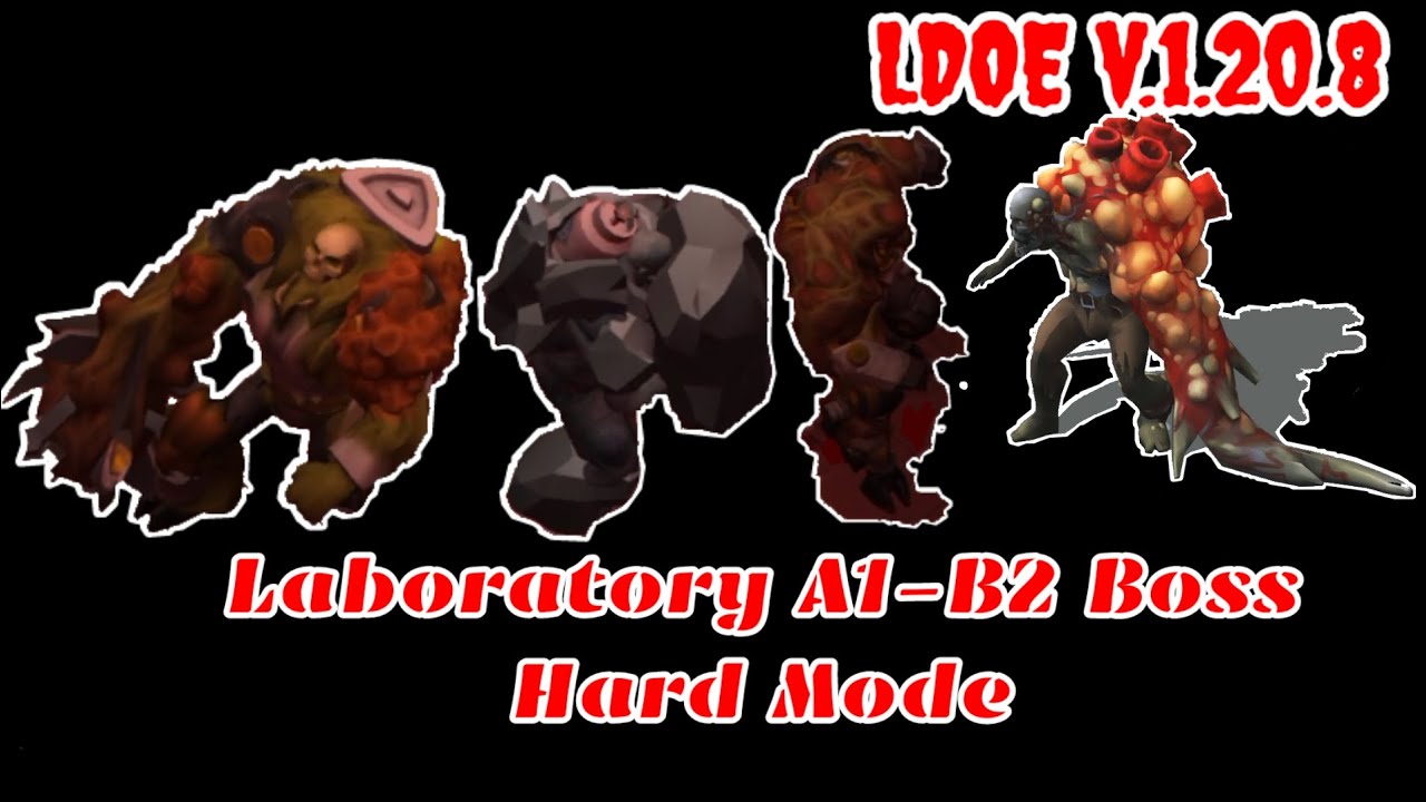 Laboratory A1-B2 Bosses | Hard Mode | Last Day on Earth v.1.20.8