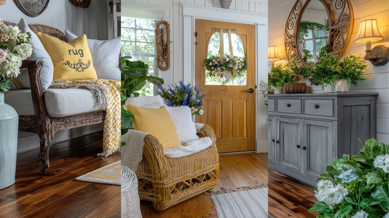 🎨 Stylish DIY in Yellow & Gray | Repurposed Decor for an Elegant Vintage Farmhouse Makeover &ndash; Part 2