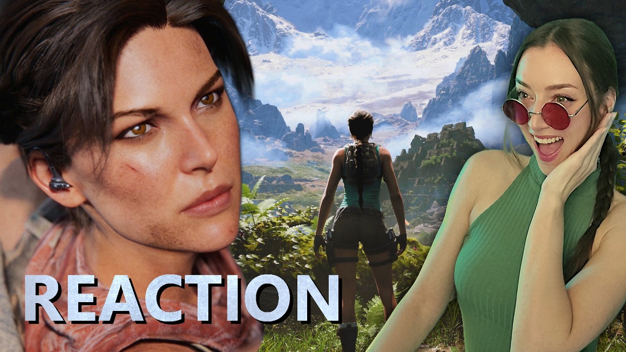 SHE DID THE THING! · TOMB RAIDER Legacy Of Atlantis & Catalyst Trailer Reaction