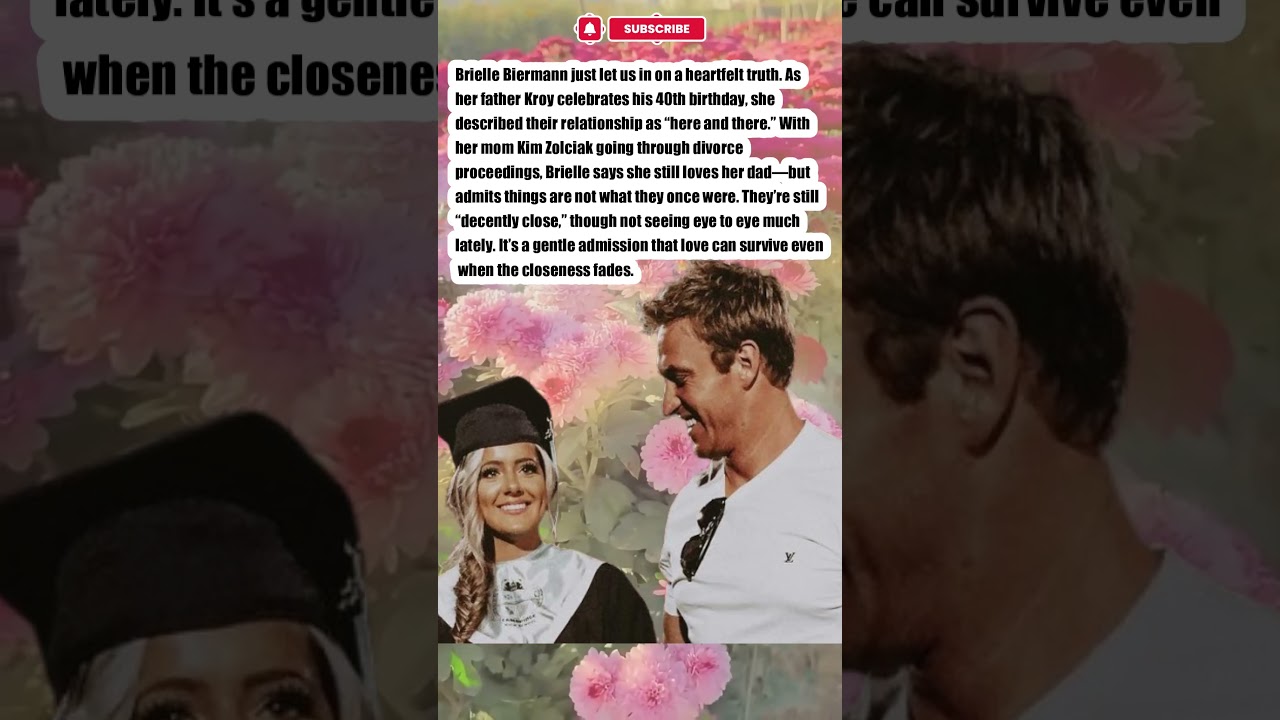 Silence, Distance, Divorce &mdash; Brielle on Life with Dad Kroy