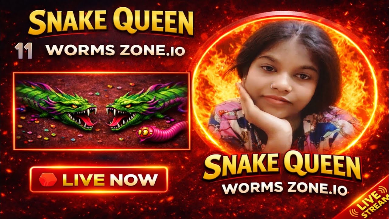 LIVE STREAMING WORMS ZONE SNAKE GAME