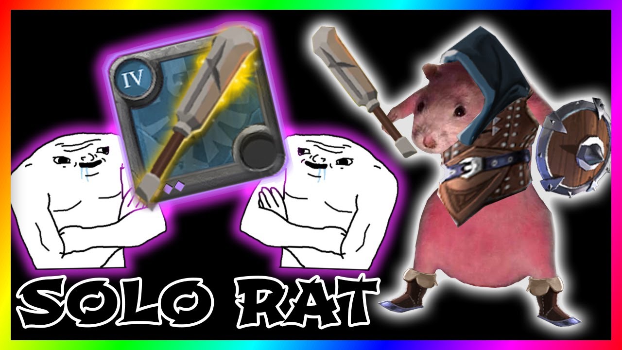 🐀 Bedrock Mace Champion 🐀 Solo Rat | Albion Online | Rat Adventures Ep. 8