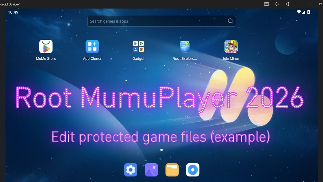 Edit Protected Game Files in MuMuPlayer - Root Tutorial 2026!