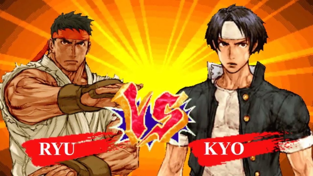 [01] Kyo (KOF)Vs Ryu (SF)