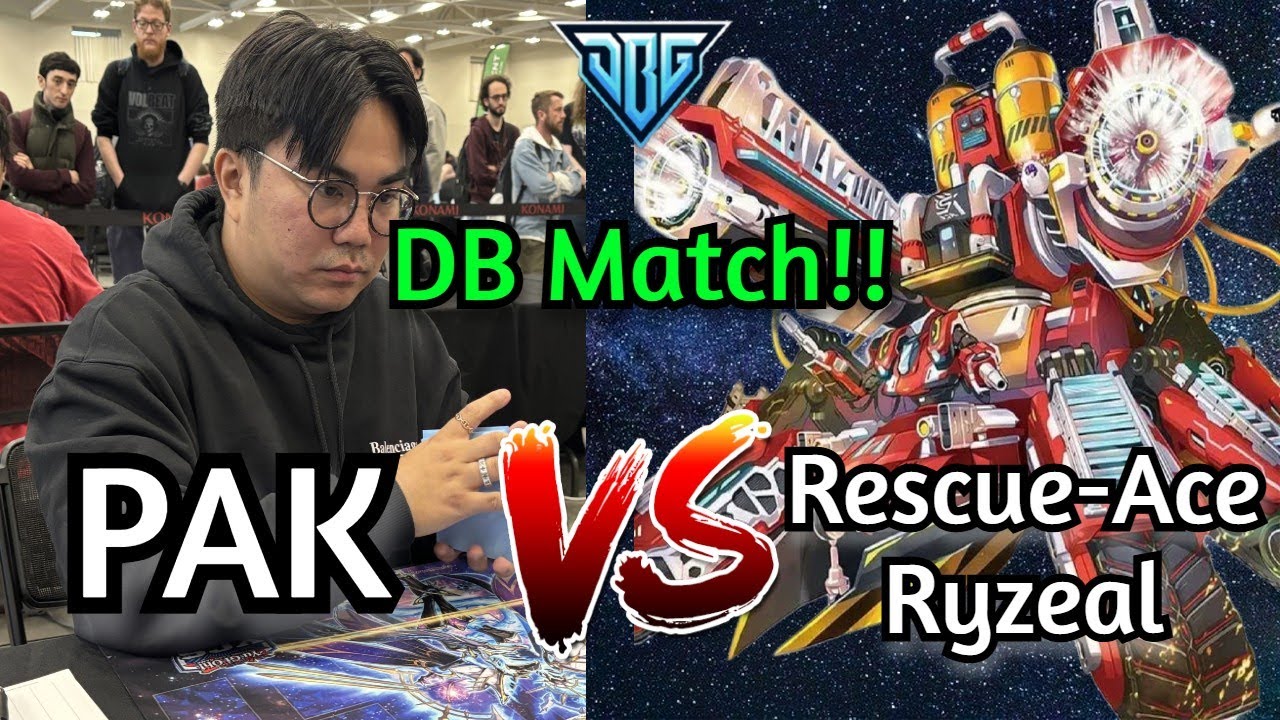 Матч PAK против Rescue-Ace Ryzeal DB Yu-Gi-Oh!