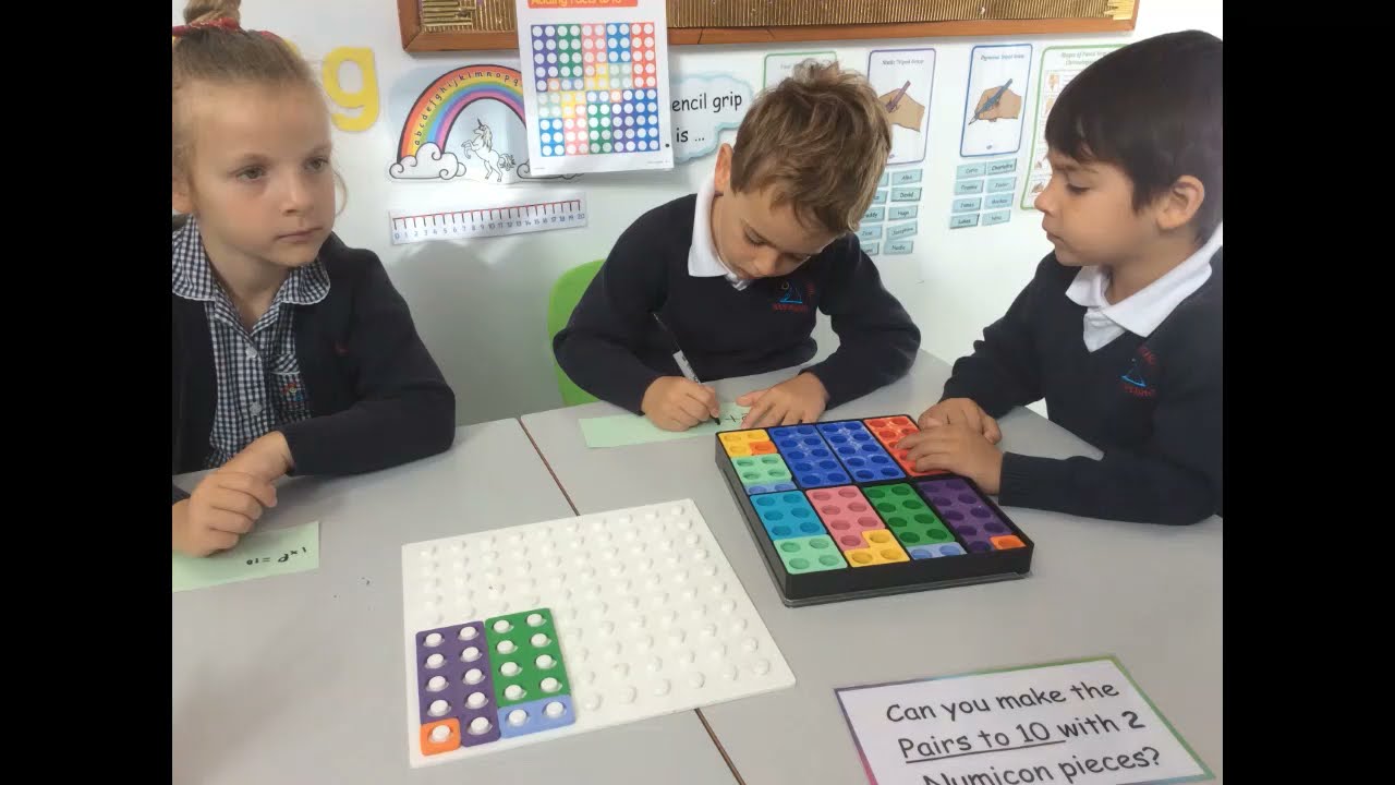 Pairs to 10 with Numicon