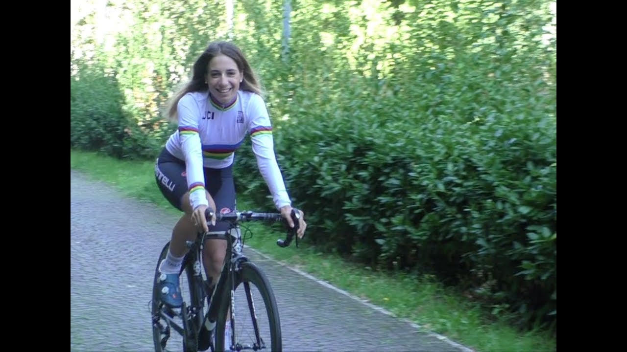 Sofia Collinelli. La Campionessa di Ciclismo morsa da un cane. 