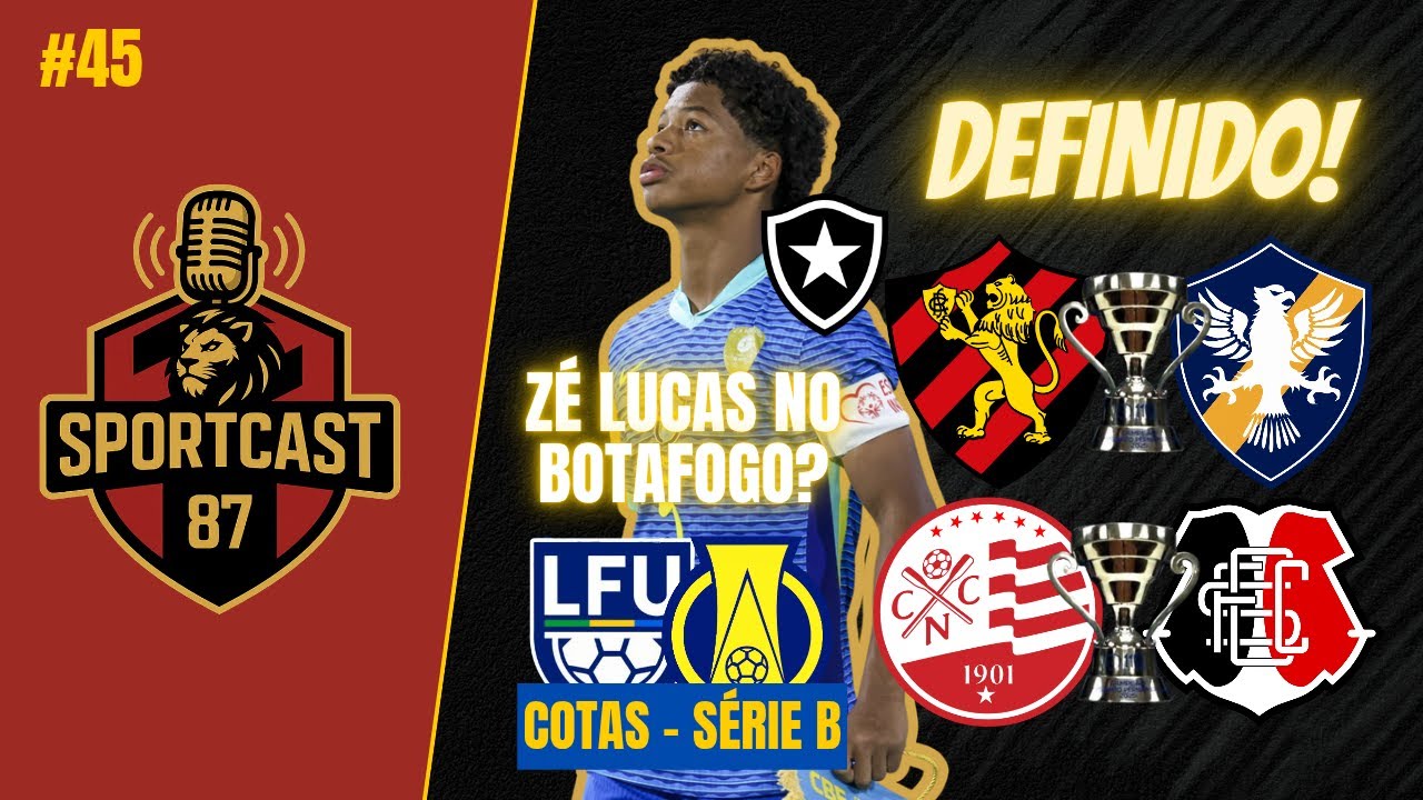 SPORTCAST 87 - EPISÓDIO #45 | TUDO SOBRE O SPORT CLUB DO RECIFE (AO VIVO)