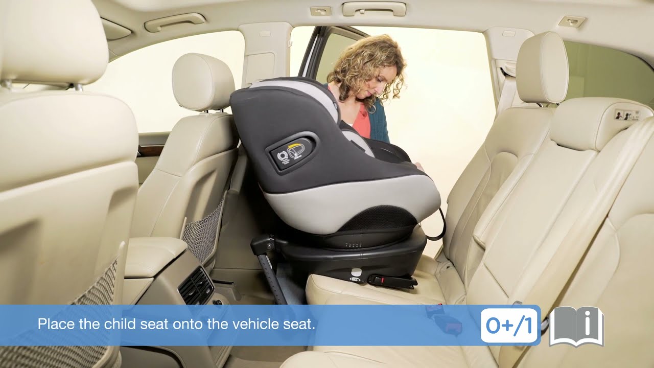 Joie Spin Safe • установка автокресла