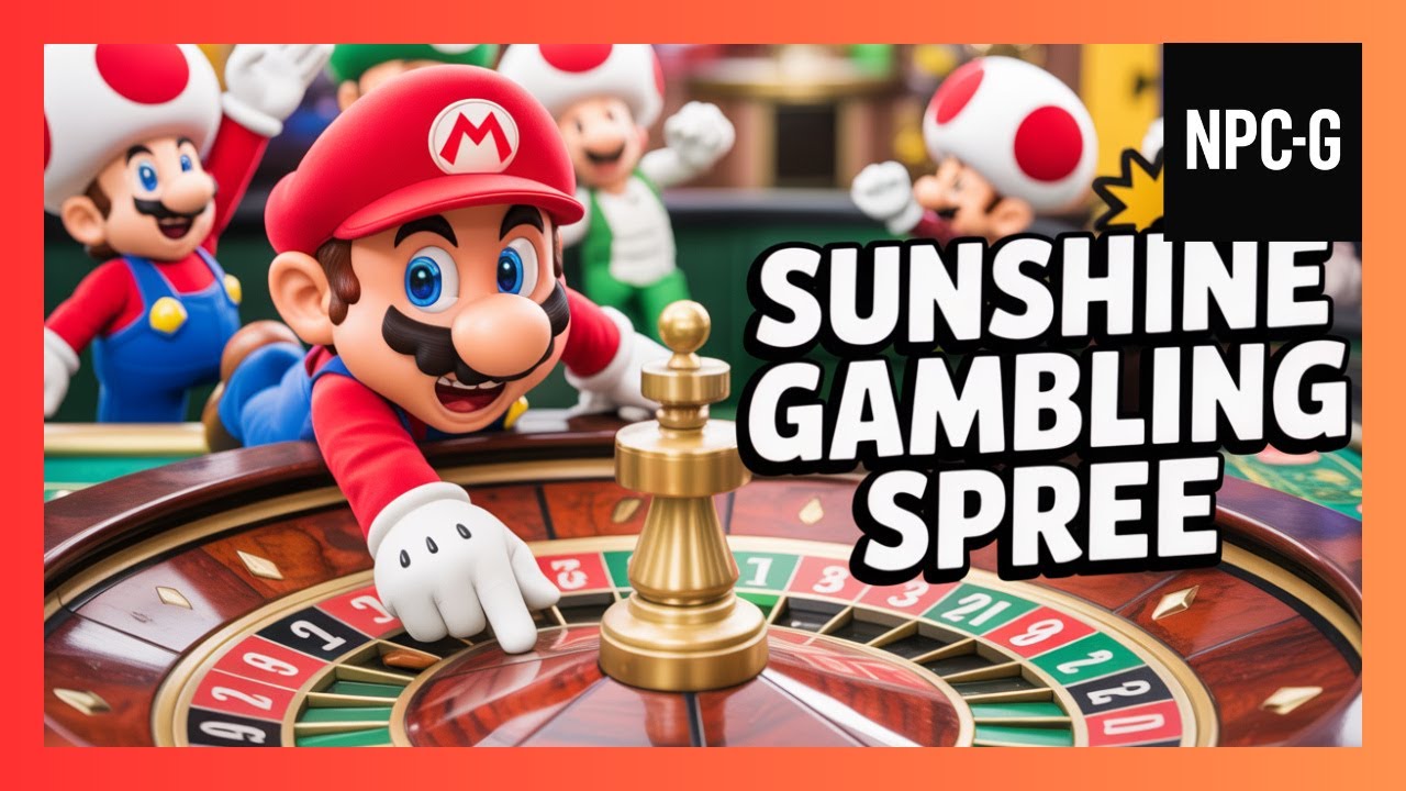 Super Mario Sunshine But Mario goes Gambling (No Commentary)