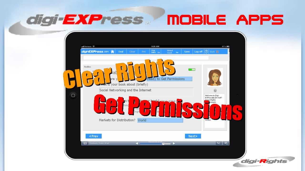 Digi-Rights&reg; Getting Permissions