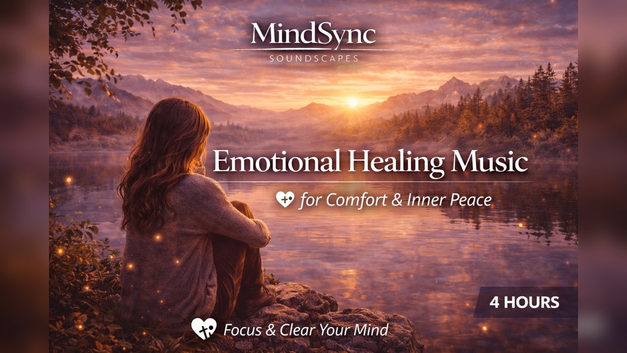 Emotional Healing (4 Hours) – Warm Piano & Modern Ambient for Calm and Release