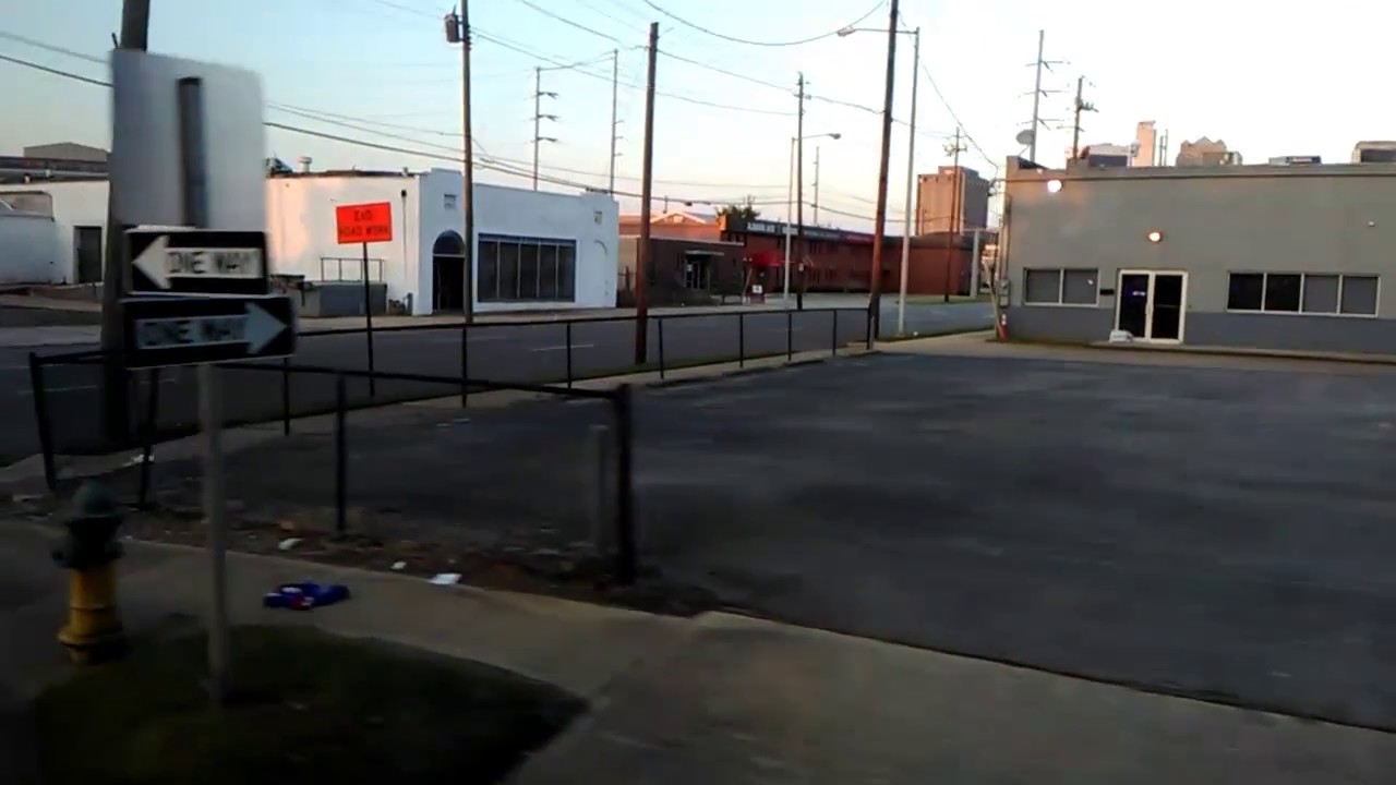 Coming Into Birmingham, Alabama on the Greyhound Bus