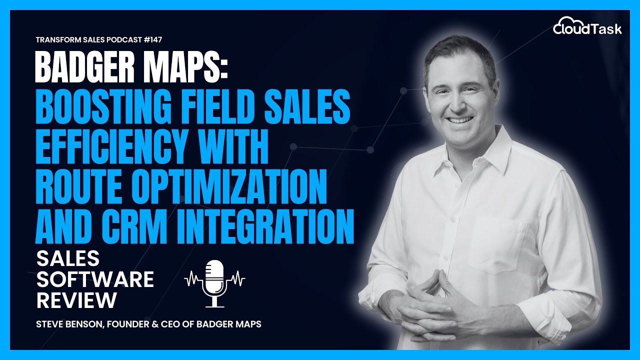 Badger Maps: Boosting Field Sales Efficiency with Route Optimization and CRM Integration