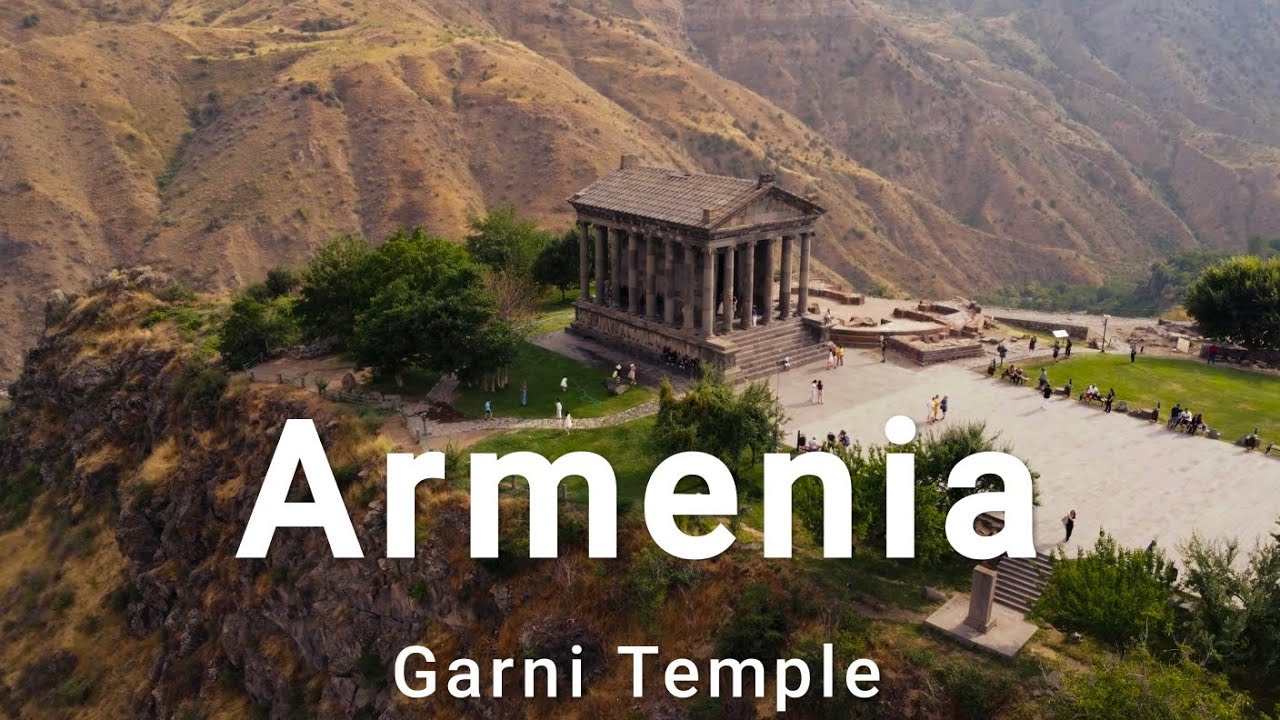Armenia The Garni Temple #drone #dji