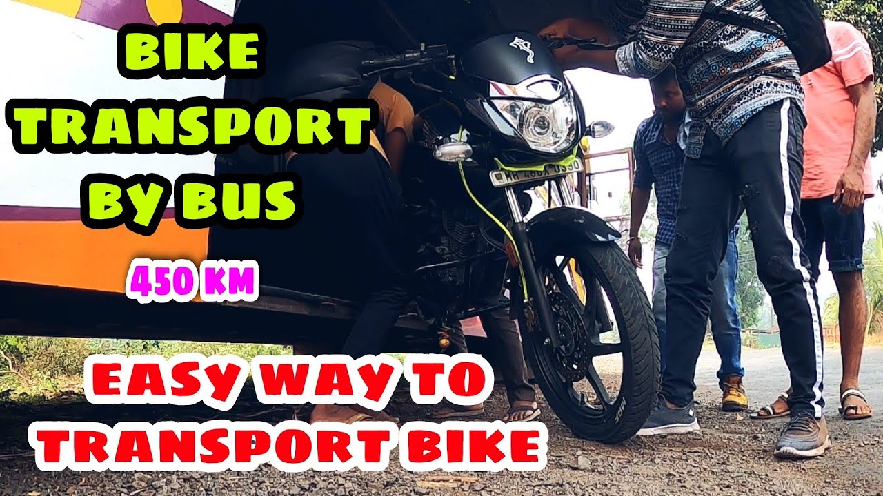 Transported my bike by bus (Mumbai to kolhapur) #biketrip #transport