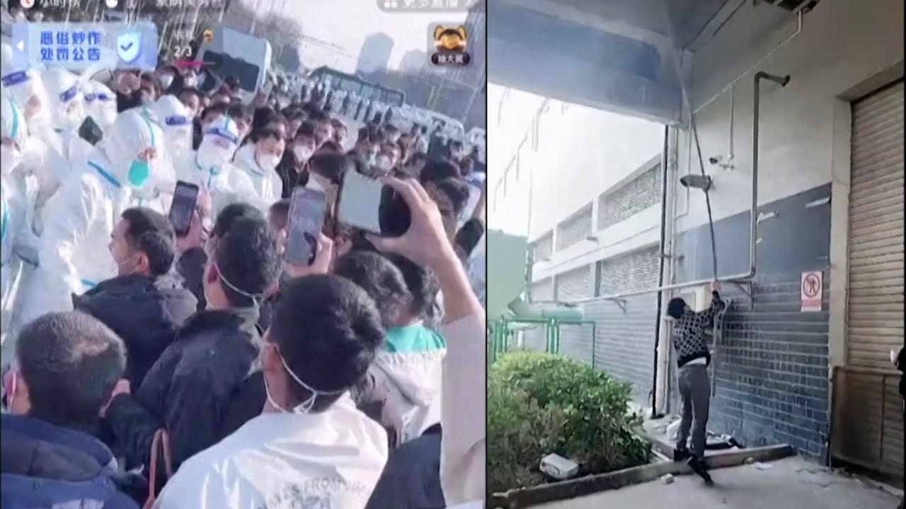 Worker unrest mounts at China&rsquo;s Foxconn factory
