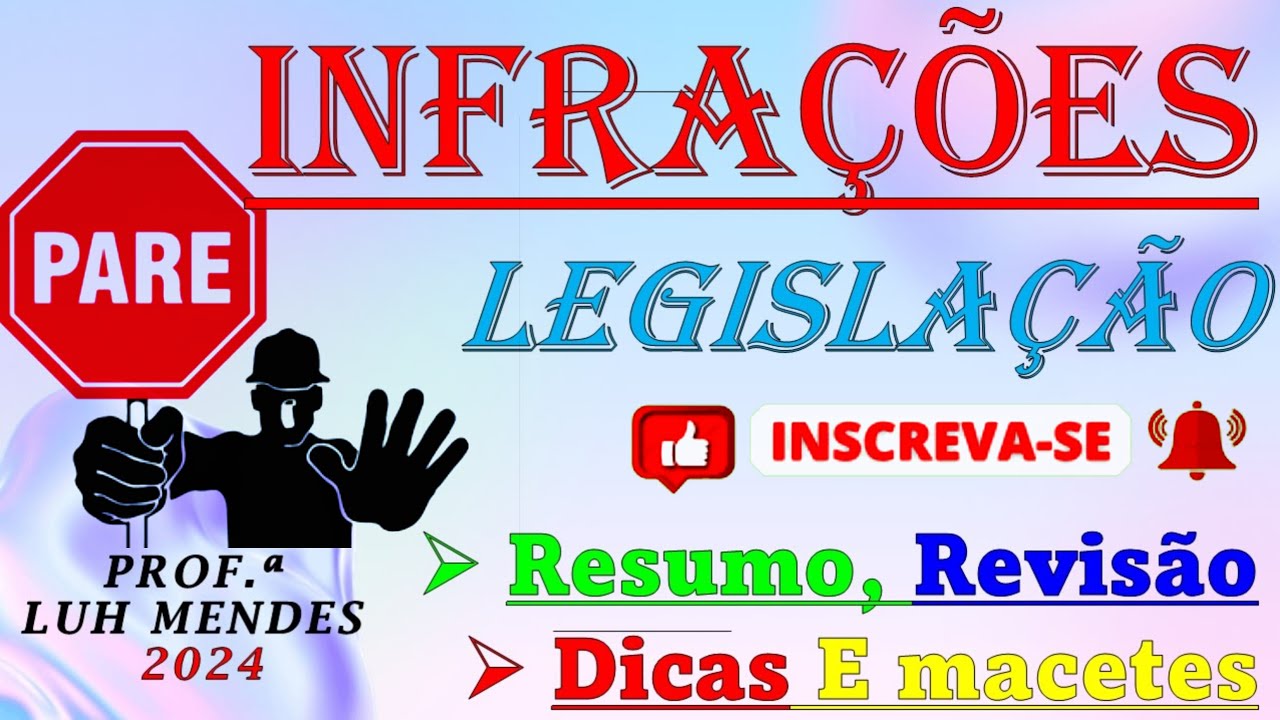 Infrações Revisão Questões mais cobradas #detran #dicas #ctb #1k #cnh #revisao #dicas #macetes #my
