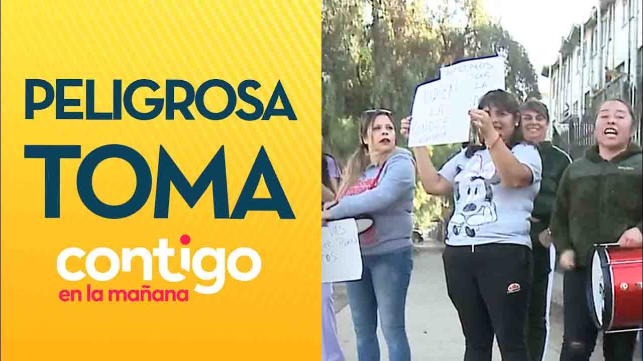 ESCÁNDALOS Y DELINCUENCIA: Así es la toma que afecta a vecinos de Cerrillos - Contigo en la Mañana