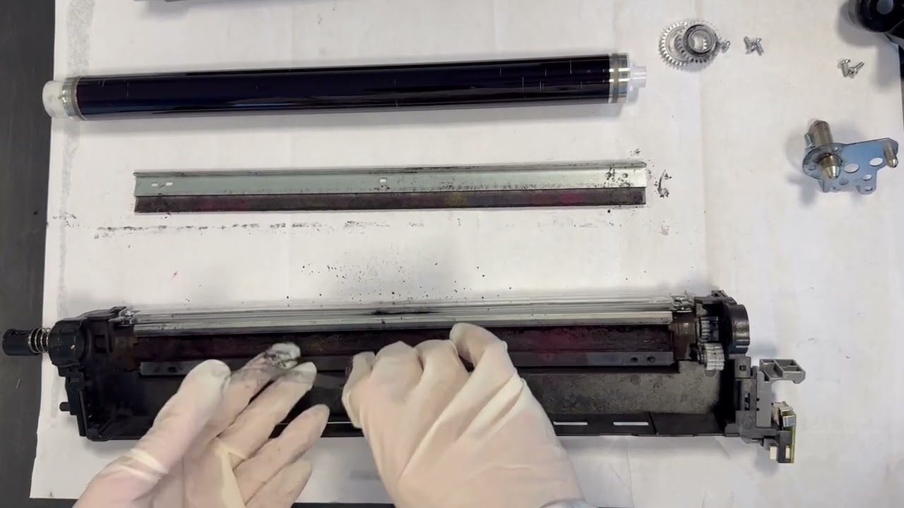 Kyocera Taskalfa 2552ci Drum Unit Rebuild Video