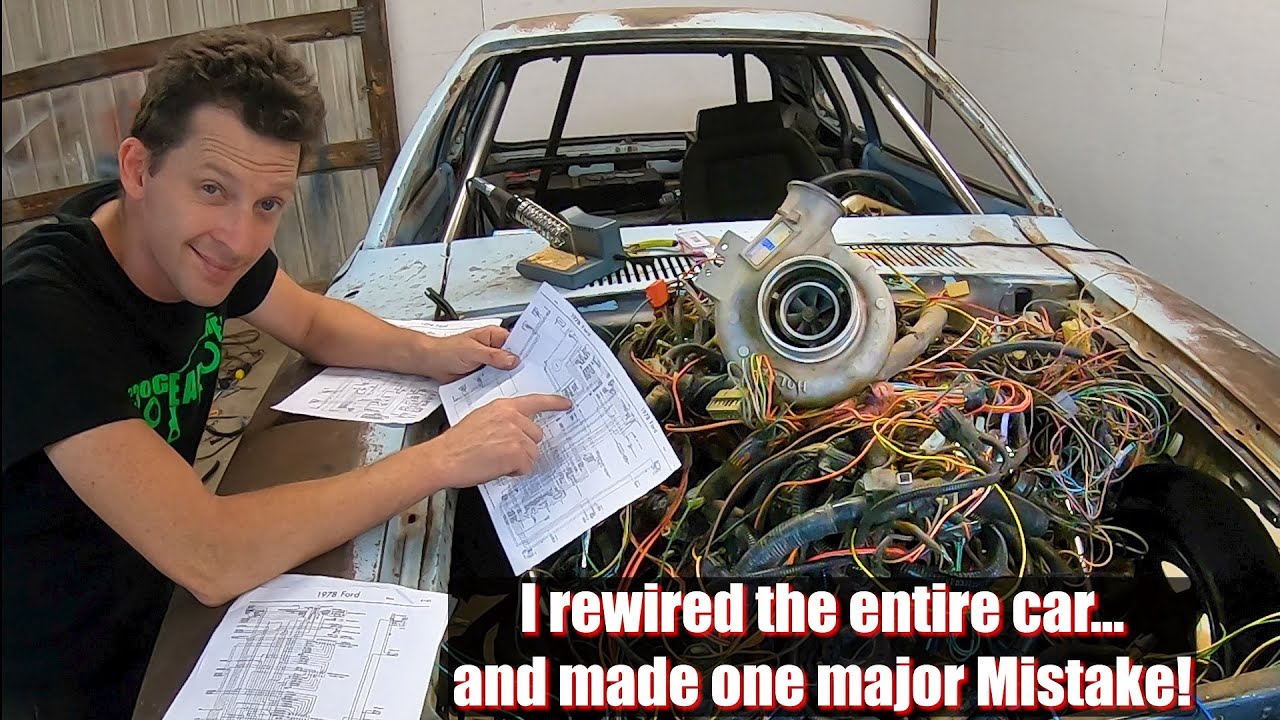 Will it Run? #turbopinto wiring is ready for action. Dont fall into the same trap I did.